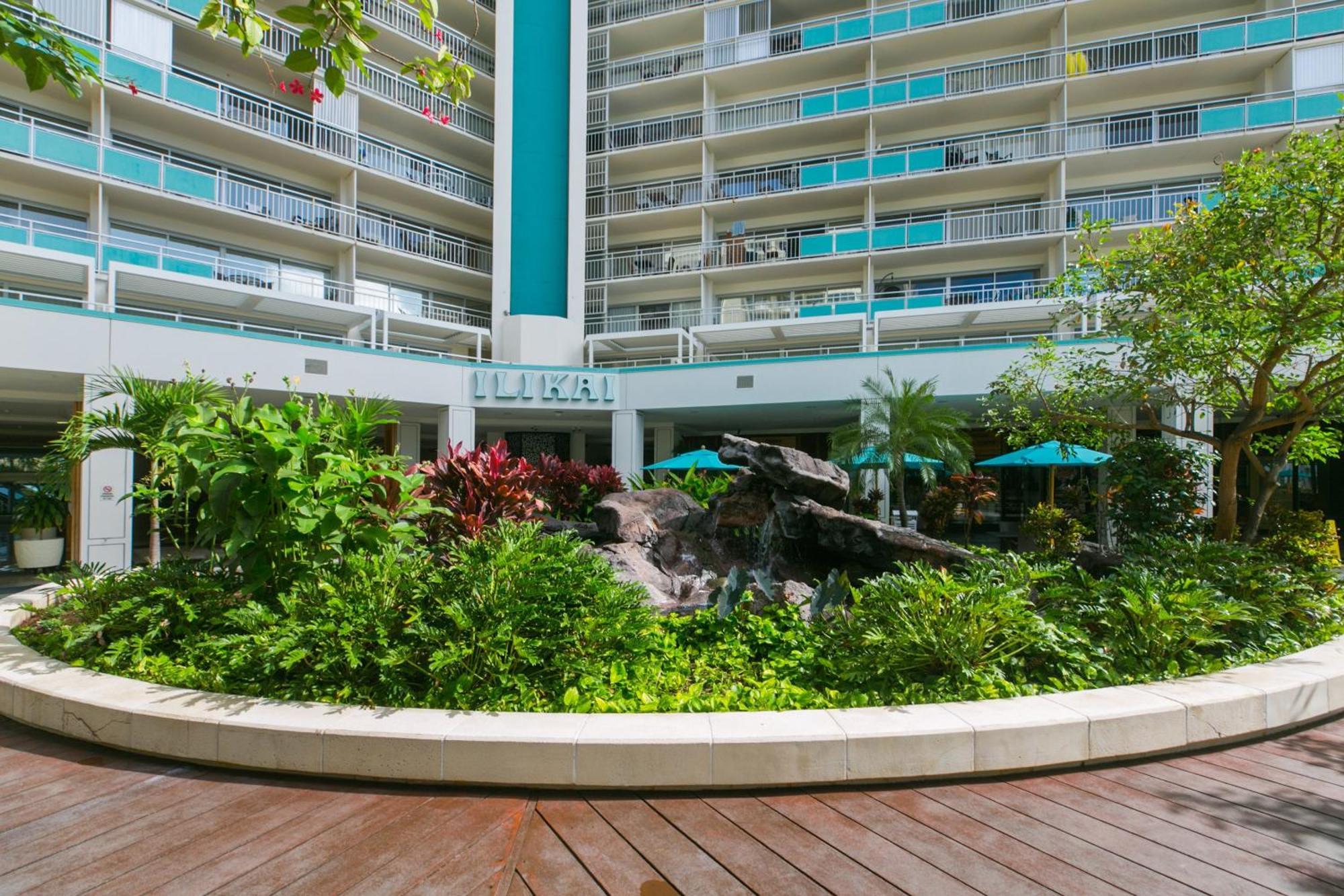ホノルルIlikai Tower 931 Yacht Harbor View 1Brアパートメント エクステリア 写真